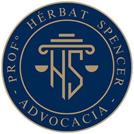 Logotipo do escritório Prof. Hérbat Spencer Advocacia, especializado em Direito Tributário, Trabalhista, Civil, LGPD, Ambiental, Família, Contratos e Empresarial, com sede em Natal-RN.